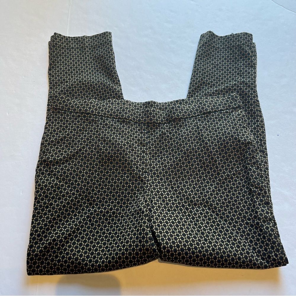 Rafaella Women's Comfort Pull on Pants Black Tan Size 12
